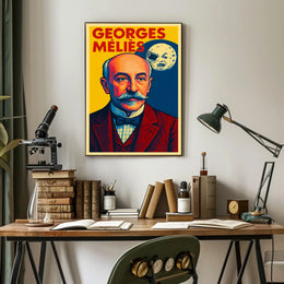 Georges Méliès Cinematic Pioneer Poster