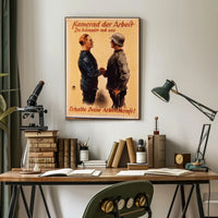 Unity in Labor Poster PosterGoat