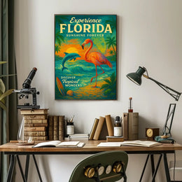 Experience Florida Sunshine Forever Poster
