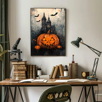 Haunted Halloween Night Poster