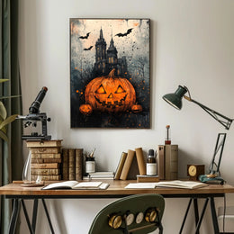 Haunted Halloween Night Poster