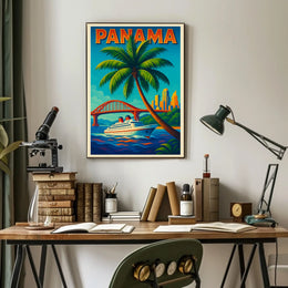 Panama Travel Poster
