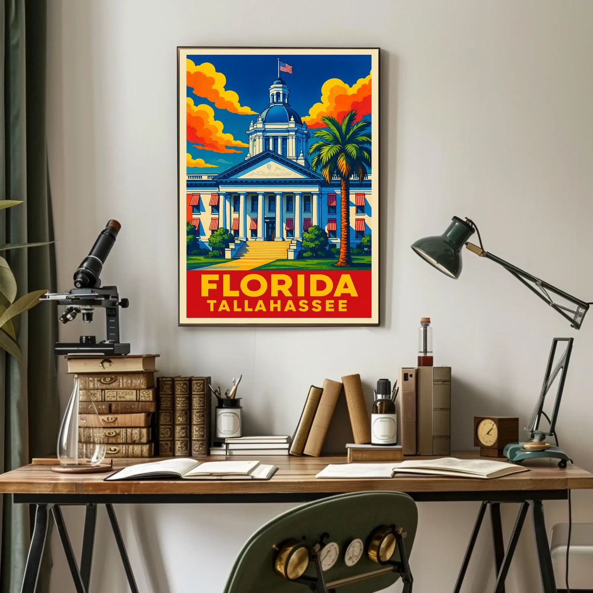 Florida State Capitol Tallahassee Poster