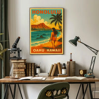 Escape to Oahu Poster