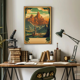 Majestic Mountain Vista Poster
