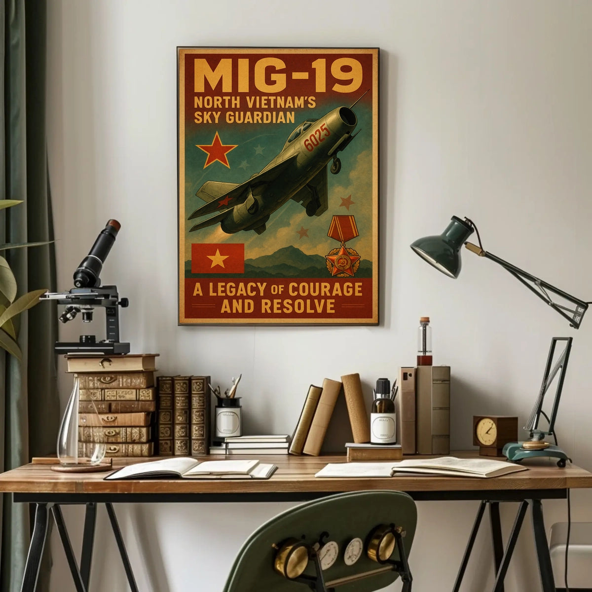 MiG-19 North Vietnams Sky Guardian Poster