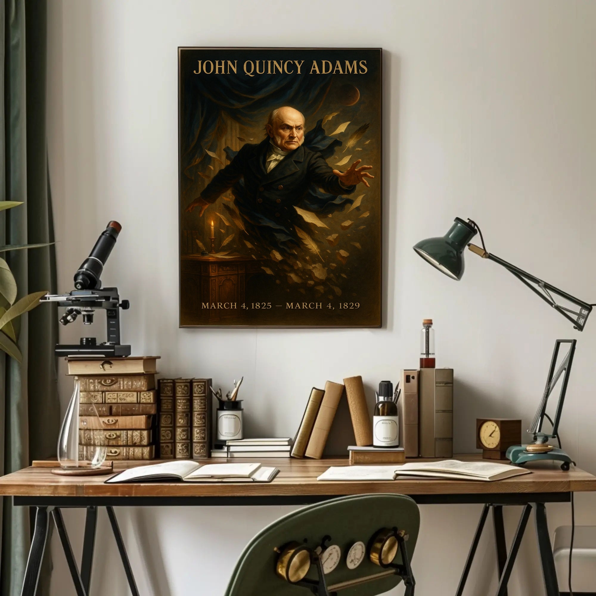 John Quincy Adams Presidency Poster