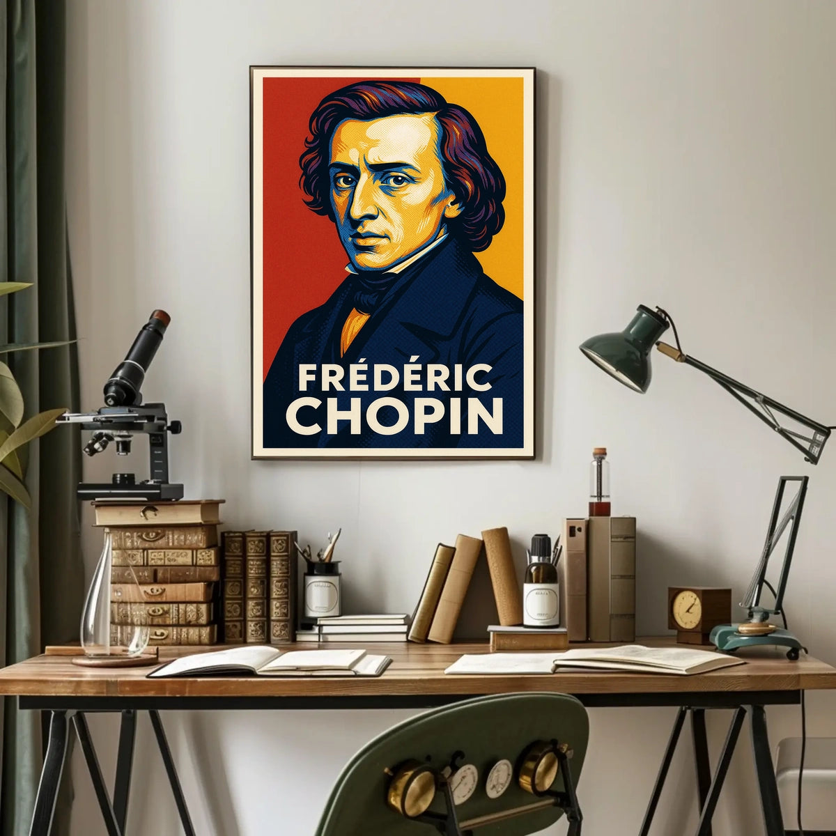 Frédéric Chopin A Tribute In Art Poster