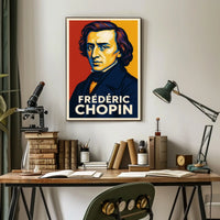 Frédéric Chopin A Tribute In Art Poster