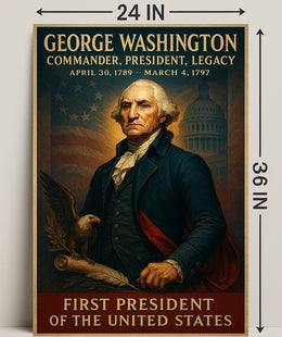 George Washington 1st President Poster PosterGoat