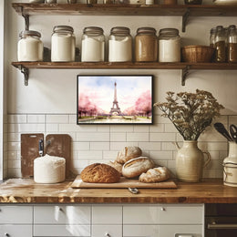 Eiffel Tower in Spring Poster