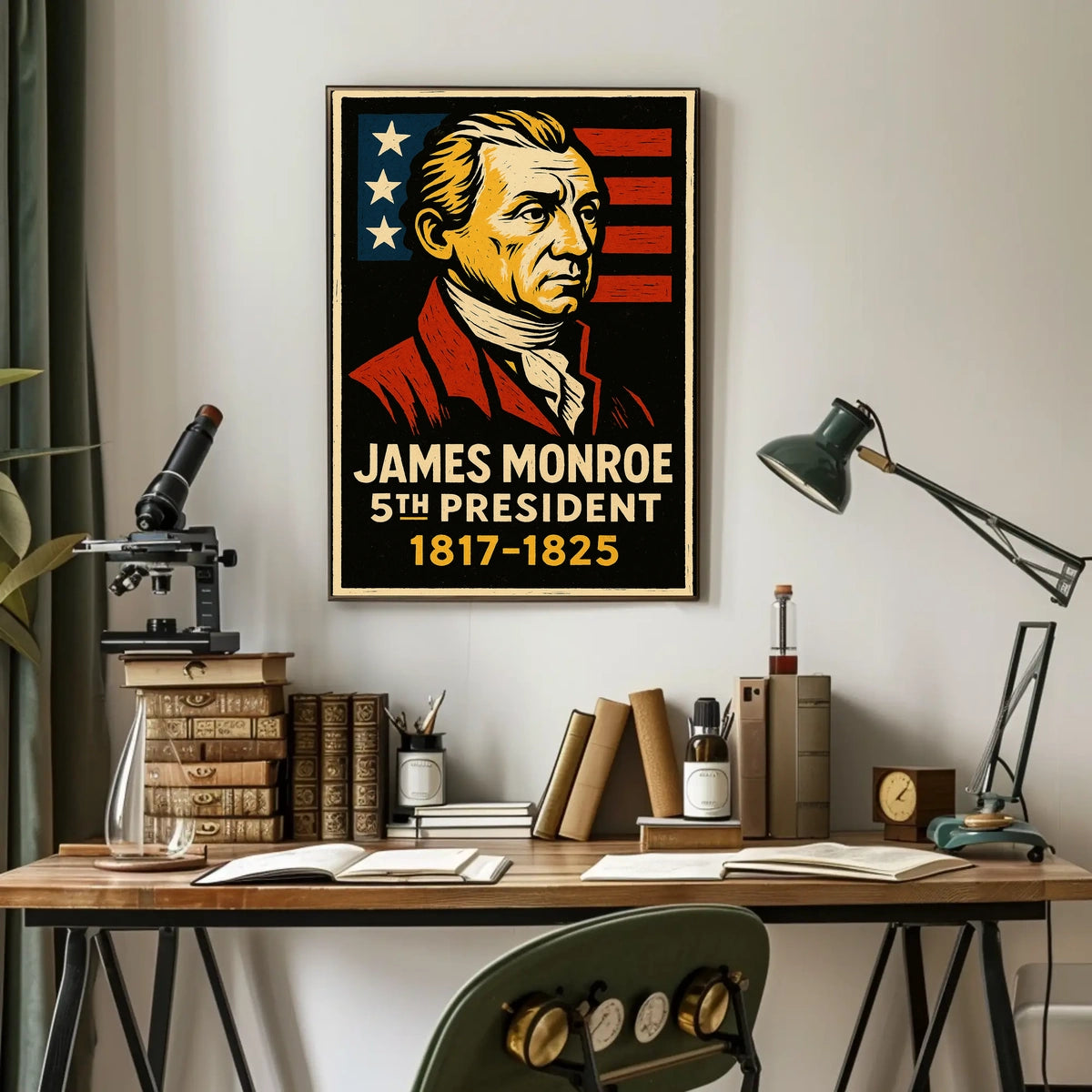 James Monroe 5Th President Poster