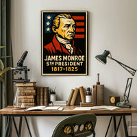 James Monroe 5Th President Poster