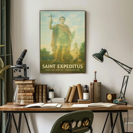 Saint Expeditus Feast Day April 19 Poster