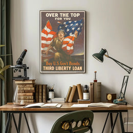 Third Liberty Loan Propaganda Poster for Patriotic Support