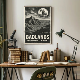 Badlands National Park Poster