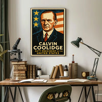 Calvin Coolidge 30th President Poster
