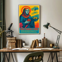 Saint Frances Of Rome Poster