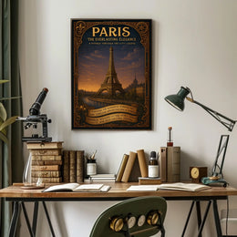 Paris The Everlasting Elegance Poster