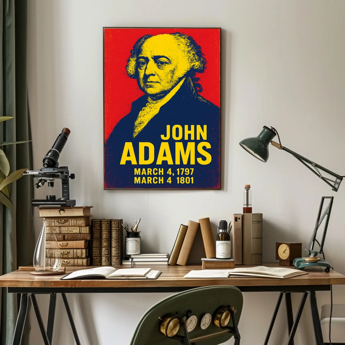 John Adams 2Nd President Poster