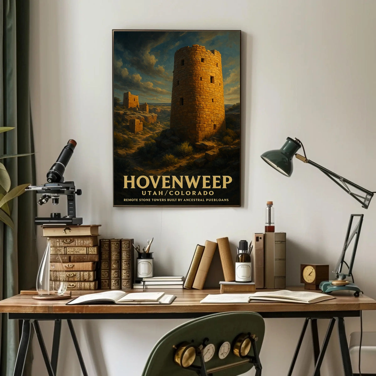 Hovenweep Ancient Stone Towers Poster