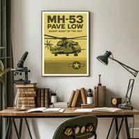 MH-53 Pave Low Silent Giant of the Sky Poster