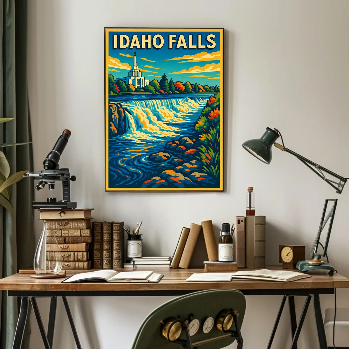 Idaho Falls Scenic Poster