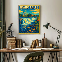 Idaho Falls Scenic Poster