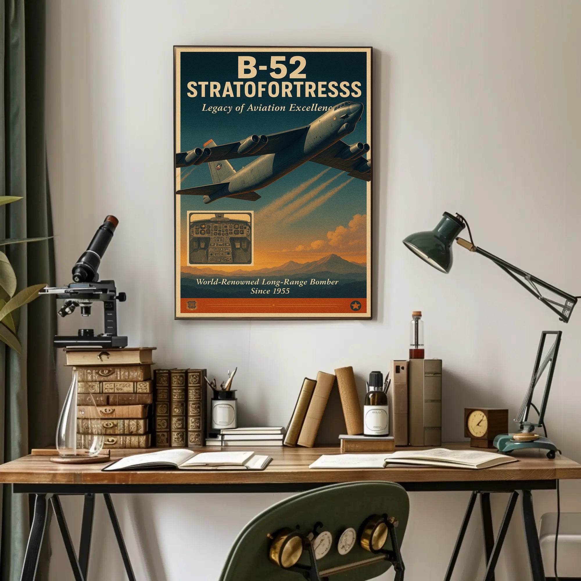 B-52 Stratofortress Legacy Of Aviation Poster