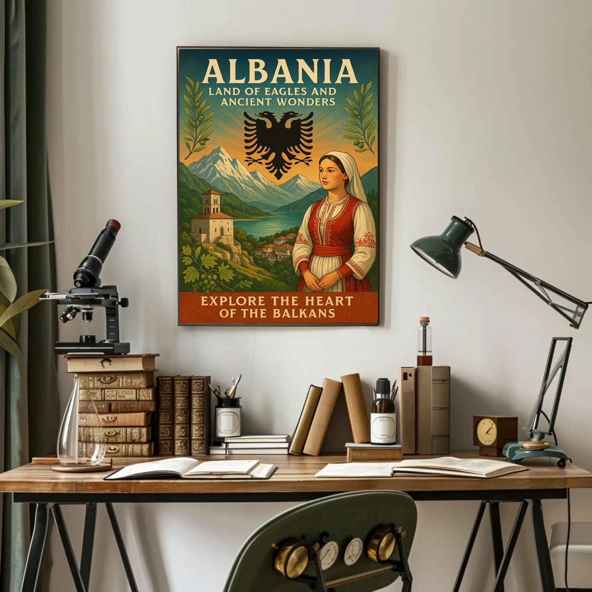 Explore The Heart Of The Balkans Poster