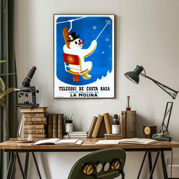 La Molina Ski Resort Poster