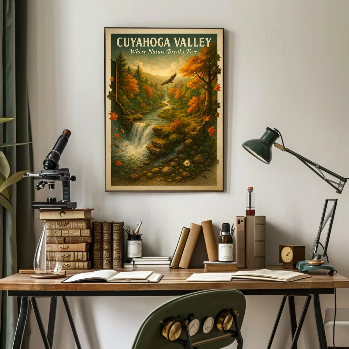 Cuyahoga Valley Where Nature Breaks Free Poster