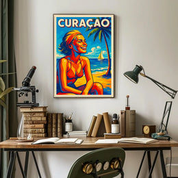 Curaçao Beach Vibes Poster