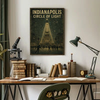 Indianapolis Circle Of Light Poster