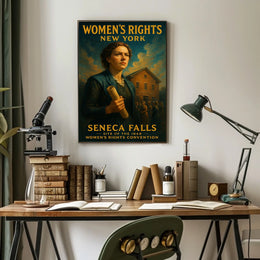 Seneca Falls WomenS Rights Convention Poster