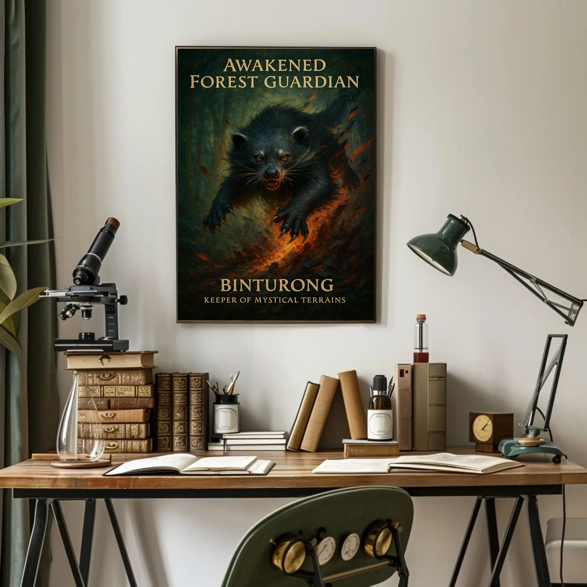 Awakened Forest Guardian Poster