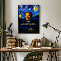 Gerald Ford 38th President of the United States Presidential Masterpiece Series Poster