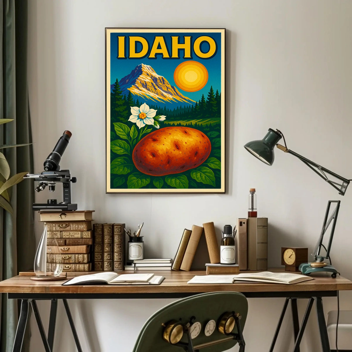 IdahoS Natural Bounty Poster