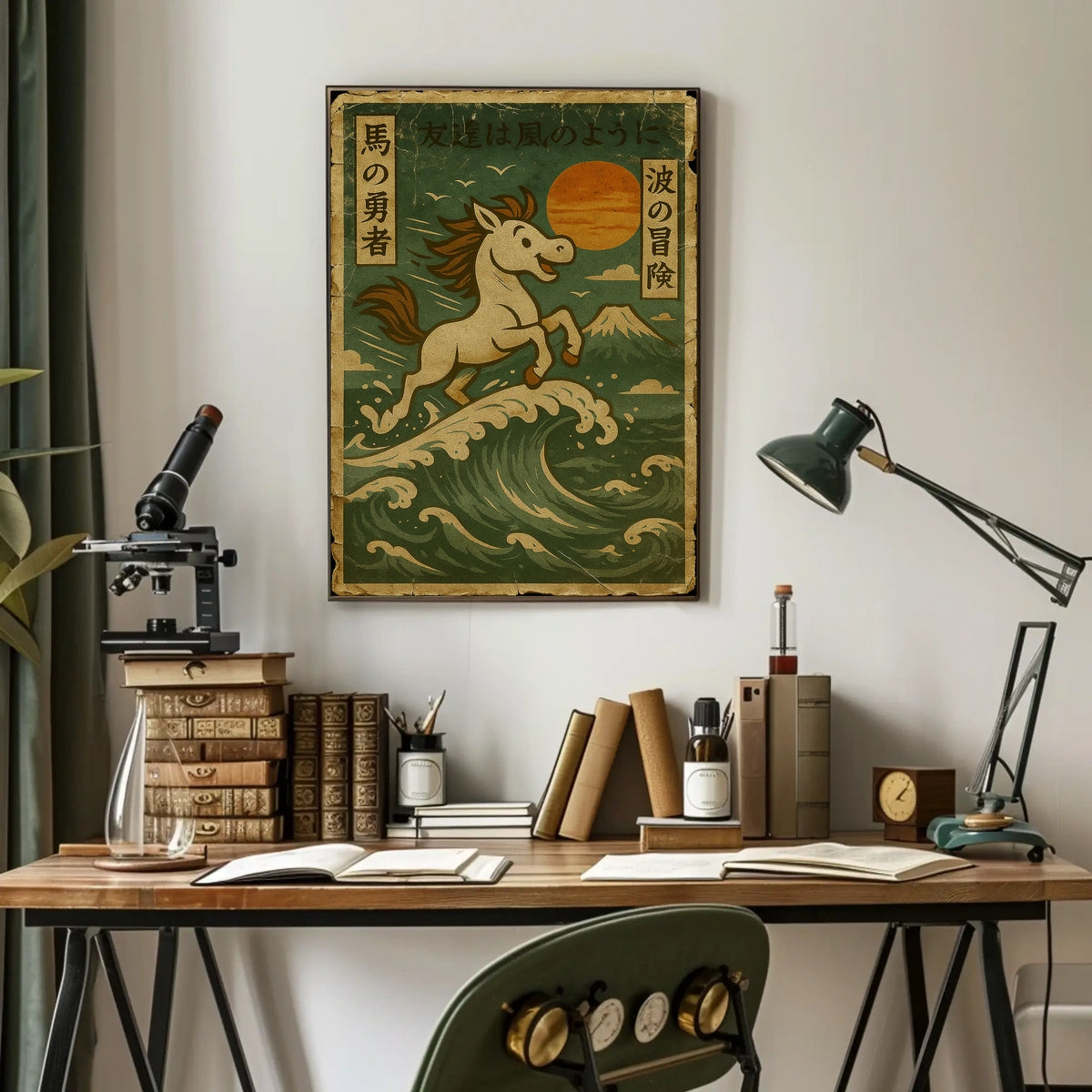 The Adventurous Horse Poster