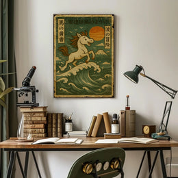 The Adventurous Horse Poster