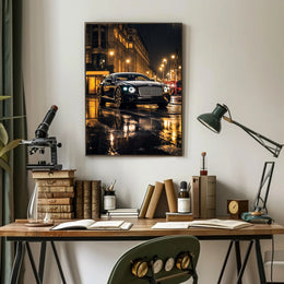 Elegance in the Rain Poster PosterGoat