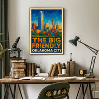 The Big Friendly Oklahoma City Poster