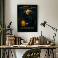 St. Catherine Labouré  The Silent Visionary Poster PosterGoat
