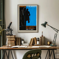 Lookout in the Blackout Poster PosterGoat