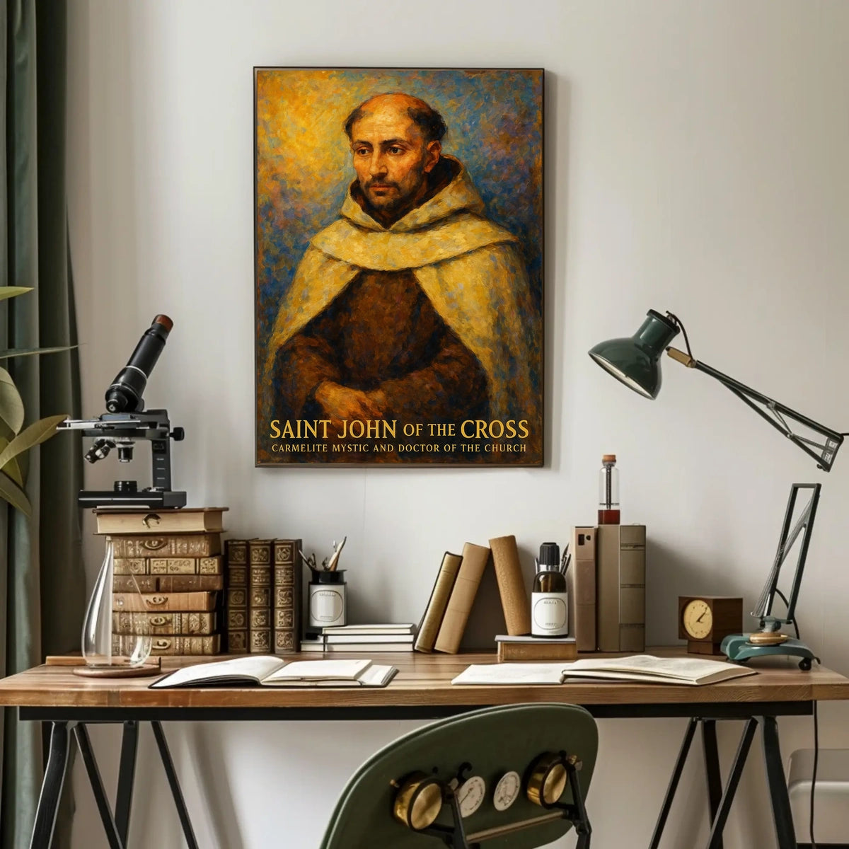 Saint John of the Cross Carmelite Mystic Poster