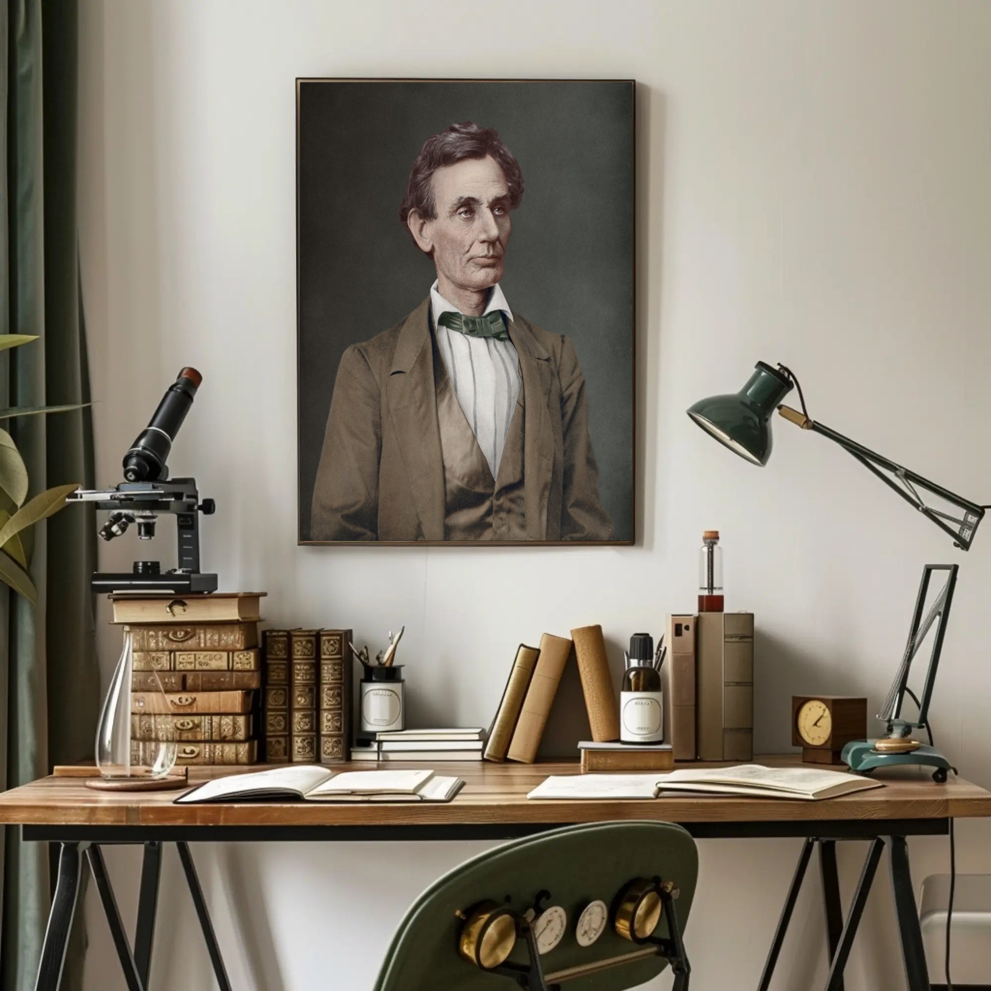 Abraham Lincoln Early Daguerreotype Vintage Poster PosterGoat