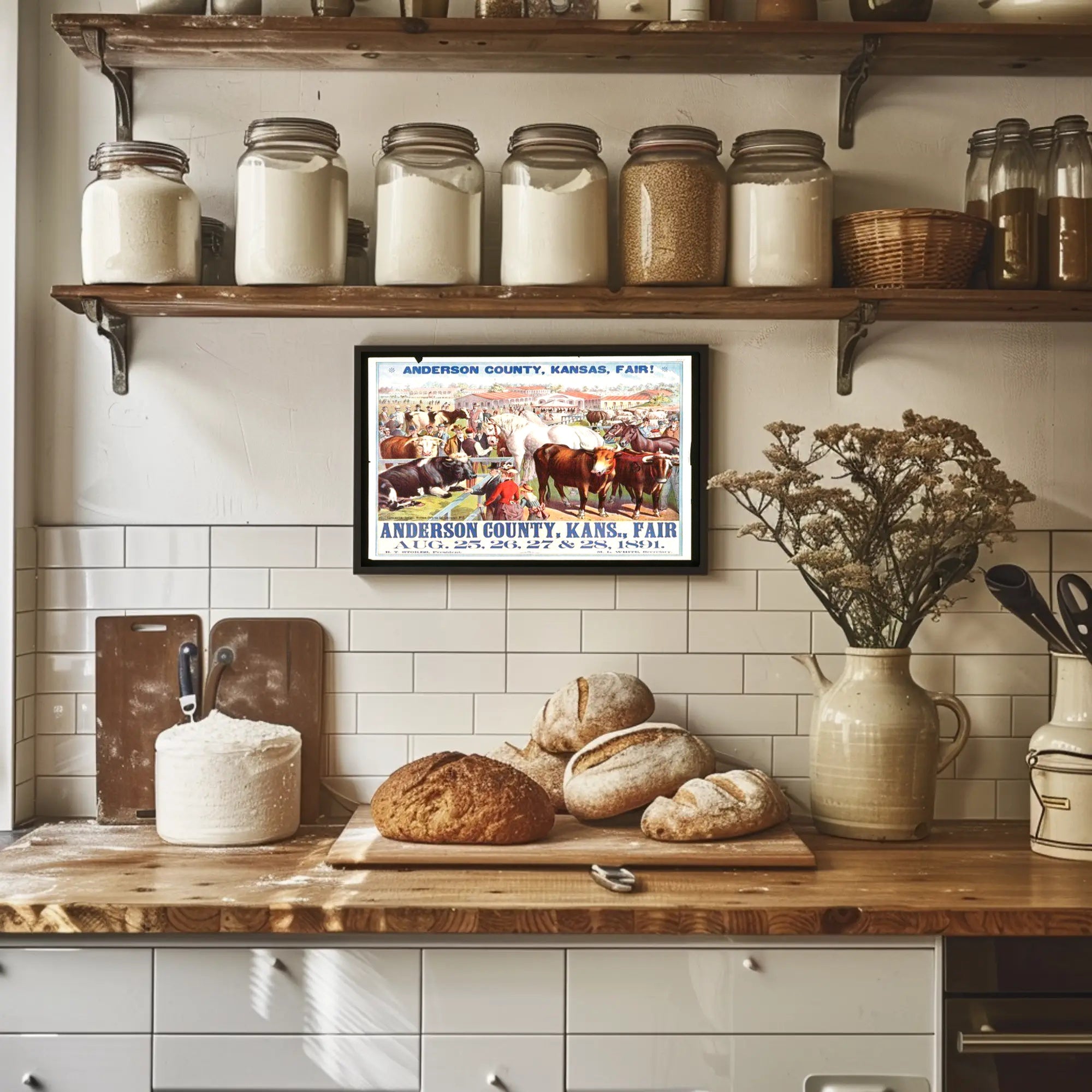 Anderson County Fair – 1891 Poster