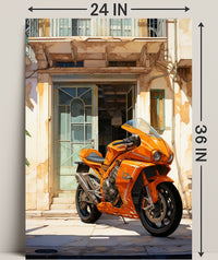 The Vibrant Ride Poster PosterGoat