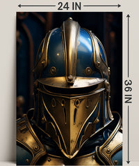 The KnightS Armor Poster PosterGoat