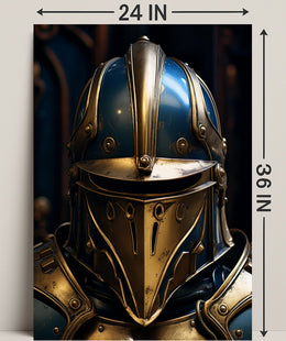 The KnightS Armor Poster PosterGoat